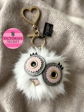 Victoria's Secret Owl Bag Charm Keychain
